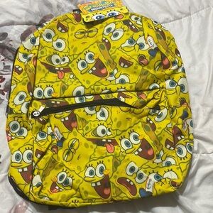 Nickelodeon Yellow SpongeBob Kids Backpack